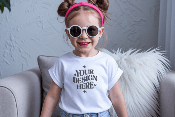 Download Bella Canvas 3001T Kids Mockup 7 - Canvas Collection