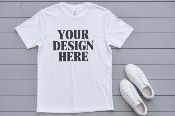 Download Bella Canvas 3001T Flat Lay Kids Mockup - Canvas Collection
