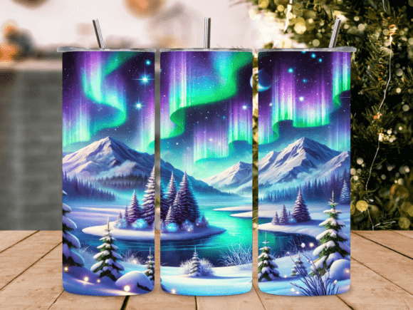 Download Aurora Panoramic Tumbler Wra - Panoramic Collection